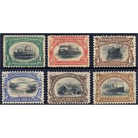 #294s-299s Specimens Pan-American Issue (6)