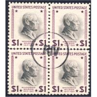 # 832 Wilson, Used Block of Four (USED)