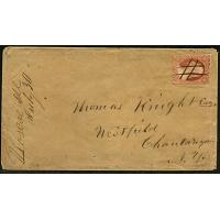 #11 3¢ Washington with Manuscript Cancel