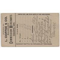 Canada Post Card Barley Dealer
