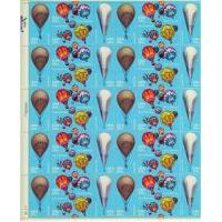 #2032-35 Ballooning, Sheet of 40 Stamps
