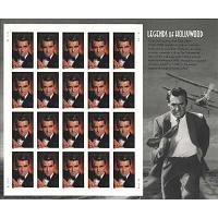 #3692 Cary Grant, Legends of Hollywood, Souvenir Sheet of 20