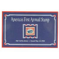 1918 Americas First Airmail Stamp