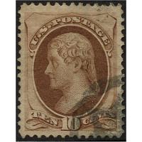 #150 10¢ Jefferson, Brown