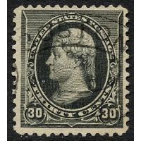 #228 30¢ Jefferson, Black