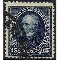 #259 15¢ Clay, Dark Blue