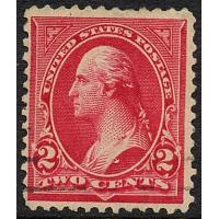 #279B 2¢ Washington, Red, Type IV
