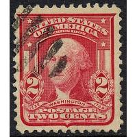 #319 2¢ Washington, Carmine