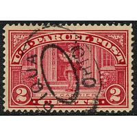 # Q2 2¢ City Carrier, Carmine Rose