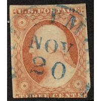 #11 3¢ Washington, Fine - Very Fine