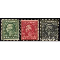 #405, 406, 407 Washington, Set of Three