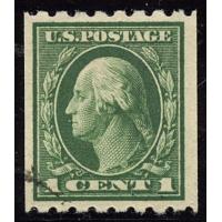 #410 1¢ Washington, Green