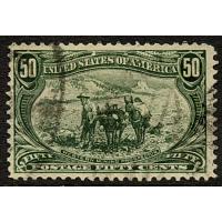 #291 50¢ Mining Prospector, Sage Green