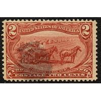 #286 2¢ Farming, Copper Red