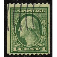 #448 1¢ Washington, Green