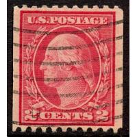 #450 2¢ Washington, Carmine Type III