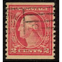 #454 Washington 2¢ Red, Type II