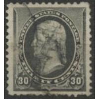 #228 30¢ Jefferson, Black