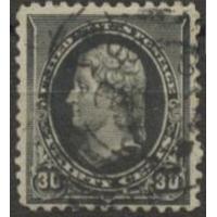 #228 30¢ Jefferson, Black