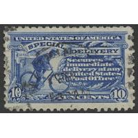 # E9 10¢ Messanger, Ultramarine