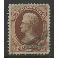 #146 2¢ Jackson, Red Brown