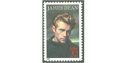 #3082 James Dean, Legends of Hollywood, Single Stamp