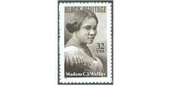 #3181 Madam C. J. Walker, Black Heritage Series