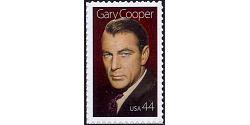 #4421 Gary Cooper, Legends of Hollywood, Single Stamp