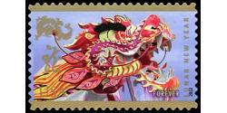 #4623 Lunar New Year, Year of the Dragon, Single Stamp