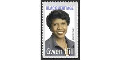 #5432 Gwen Ifill, Broadcaster & Journalist, Black Heritage Series