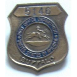 Post Office Bronze Employee Badge #5146