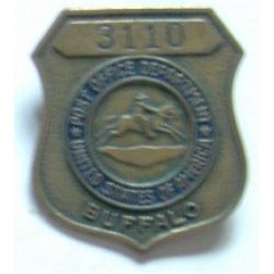 Post Office Bronze Employee Badge #3110