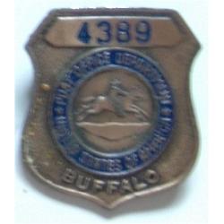 Post Office Bronze Employee Badge #4389