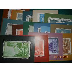 National Park Stamps 15 Enlargements