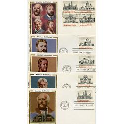 #1838-41 American Architecture, Complete set of Five