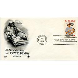 #1910 America Red Cross Nursing, Artcraft Cachet