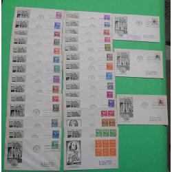 # 803-834 Complete Set FDC's (32) Scott: $535.50