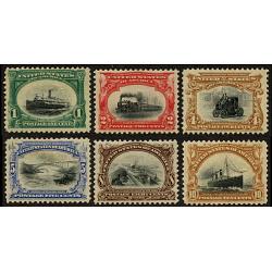 #294-299 Pan-American Exposition, Complete Set of Six