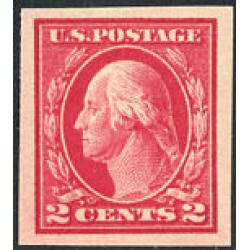 #482 2¢ Washington, Carmine Type I, NH