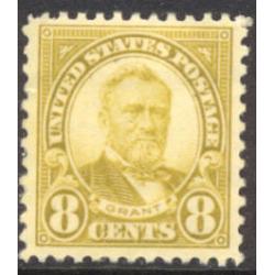 #640 8¢ Grant, Olive Green