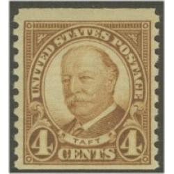 #687 4¢ Taft, Brown, Coil