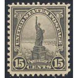 #696 15¢ Statue of Liberty, Gray