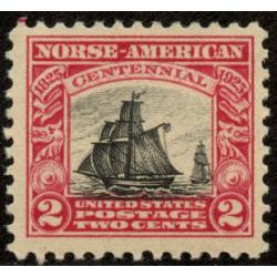 #620 2¢ Norse American Centennial, NH F-VF
