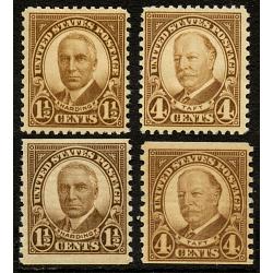 #684-687 Complete Set of Four, NH