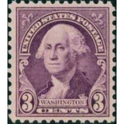 #720 3¢ Washington, Deep Violet