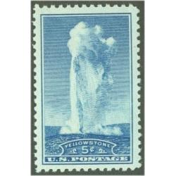 #744 Old Faithful - Yellowstone Park, Perforated