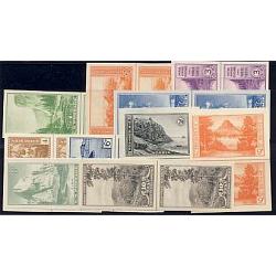 #756-65 National Parks, Set of Ten Pairs Horizontal Line