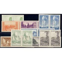#756-65 National Parks, Set of Ten Pairs Vertical Line