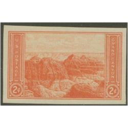 #757 Grand Canyon, Imperforate