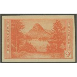 #764 Glacier Park, Imperforate